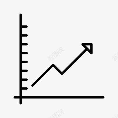 分析图表线图标图标