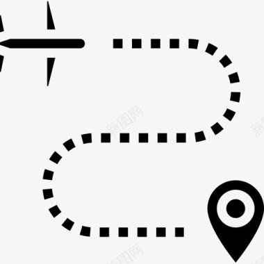 航线机场54加油图标图标