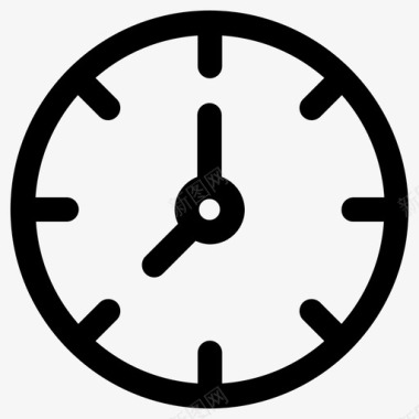 时钟时间挂钟图标图标