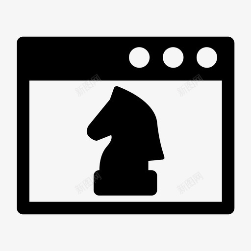 搜索引擎优化商业国际象棋图标svg_新图网 https://ixintu.com 商业 国际象棋 战略 搜索引擎优化 营销 金融