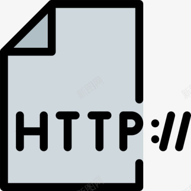 Http编程32线性颜色图标图标