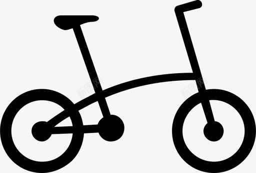 自行车骑行运动图标svg_新图网 https://ixintu.com 交通 自行车 运动 骑行