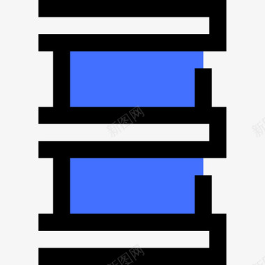 桶能量36蓝色图标图标