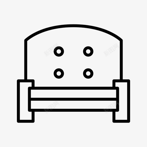 沙发家具休息图标svg_新图网 https://ixintu.com 休息 坐下 家具 座位 沙发 购物