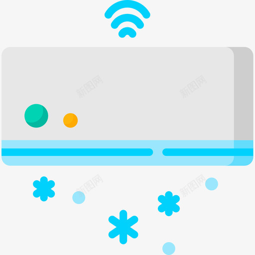 162办公室空调公寓图标svg_新图网 https://ixintu.com 162办公室空调 公寓