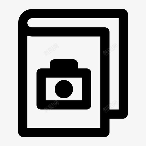 相册相机数码图标svg_新图网 https://ixintu.com 图片 多媒体版本3大纲 数码 相册 相机