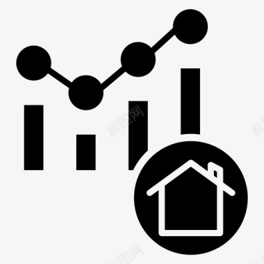 价值房屋财产图标图标