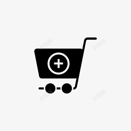 添加到购物车在线购物plus图标svg_新图网 https://ixintu.com plus 在线购物 添加到购物车 购物车