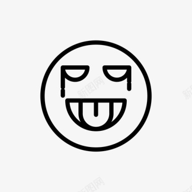 哭表情脸图标图标