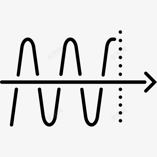 声波振幅图标svg_新图网 https://ixintu.com 声波 振幅