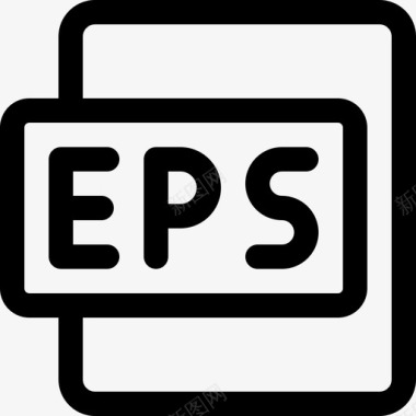 Eps平面89线性图标图标