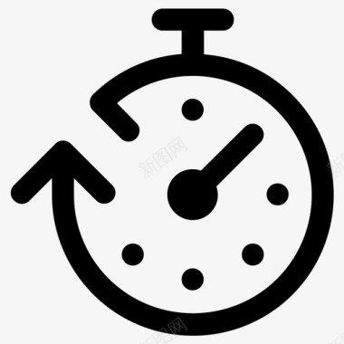 计时器时钟秒表图标图标