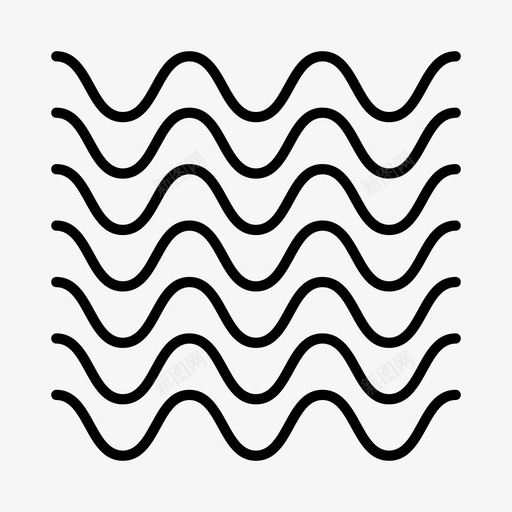 摇摆的线条图案笔划图标svg_新图网 https://ixintu.com 图案 摆的 摇摆 波浪 笔划 线条