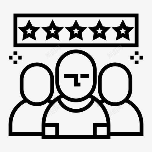 评分反馈质量图标svg_新图网 https://ixintu.com 博客 反馈 推荐 评分 评论 质量