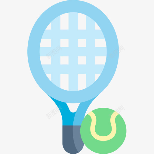 网球业余爱好和自由时间4平图标svg_新图网 https://ixintu.com 业余爱好 时间 网球 自由