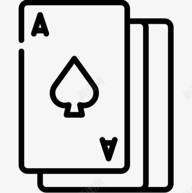 卡片魔法38直线型图标图标