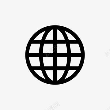 网络全球网站图标图标
