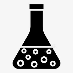 埃伦烧瓶教育埃伦梅耶烧瓶图标高清图片