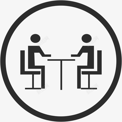 面试svg_新图网 https://ixintu.com 房间 面试 扁平 简约 商务