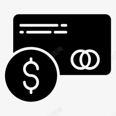 付款帐单卡片图标图标