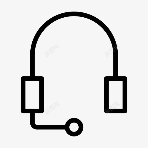 耳机配件芽图标svg_新图网 https://ixintu.com 游戏 耳朵 耳机 配件
