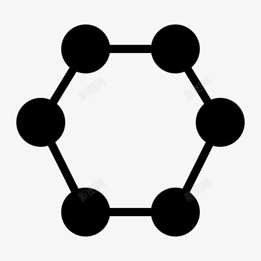 分子细胞化学图标svg_新图网 https://ixintu.com 分子 化学 字形 细胞 结构