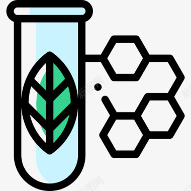 生物技术生物学10颜色省略图标图标