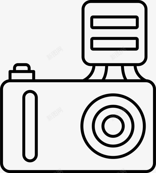 相机数码单反相机图标svg_新图网 https://ixintu.com 单反相机 摄影 摄影相机 数码 相机