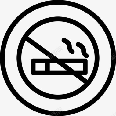 禁烟保健医疗图标图标