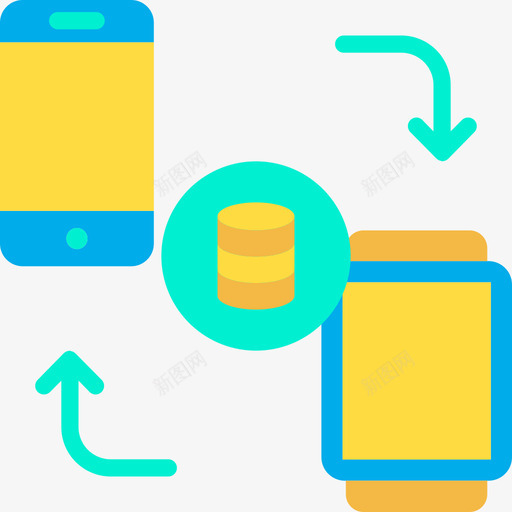 移动数据科学平板图标svg_新图网 https://ixintu.com 平板 数据 科学 移动