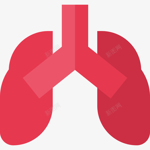 肺生物学4平坦图标svg_新图网 https://ixintu.com 平坦 生物学