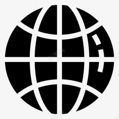 互联网全球网络图标图标