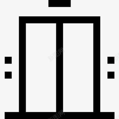 电梯房地产165直线图标图标
