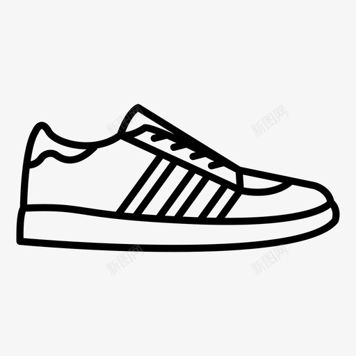 运动鞋80年代阿迪达斯图标svg_新图网 https://ixintu.com 80年代 嘻哈 真棒 运动鞋 阿迪达斯