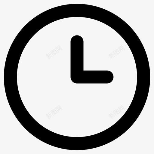 时间时钟小时图标svg_新图网 https://ixintu.com 定时 小时 时钟 时间 计时器