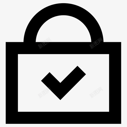 安全锁隐私图标svg_新图网 https://ixintu.com 保护 安全 隐私