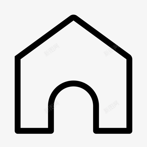 主页仪表盘房子图标svg_新图网 https://ixintu.com 主页 仪表盘 应用程序 房子 概述