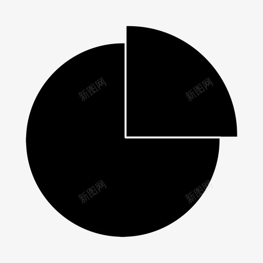 分区内存内存使用图标svg_新图网 https://ixintu.com 内存 内存使用 分区 办公设备 饼图