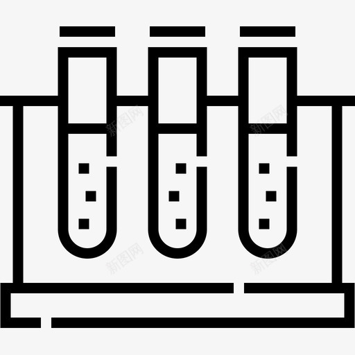 试管健康42线性图标svg_新图网 https://ixintu.com 健康 线性 试管