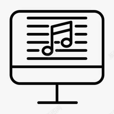 电脑音乐在线图标图标