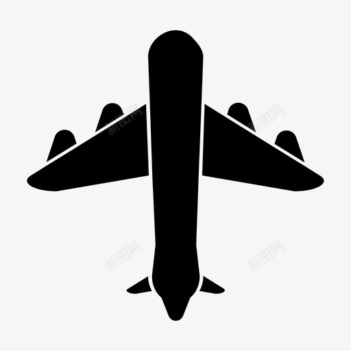 飞机机场航班图标svg_新图网 https://ixintu.com 机场 航班 飞机