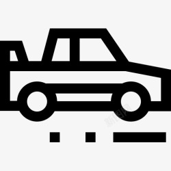 运动型轿车轿车运动型88直线型图标高清图片