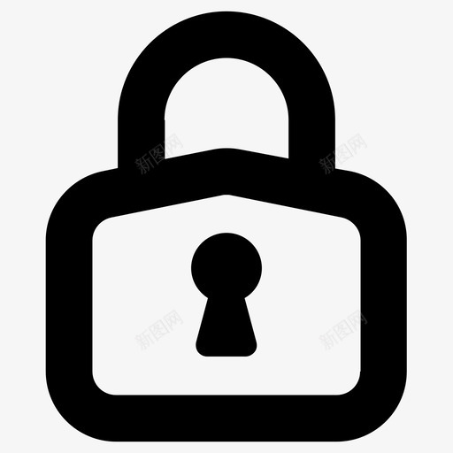 锁挂锁私人图标svg_新图网 https://ixintu.com 挂锁 私人 锁