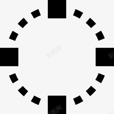 圆形平面师10填充图标图标