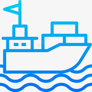 14号油轮油船图标图标