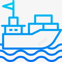 油船14号油轮油船图标高清图片