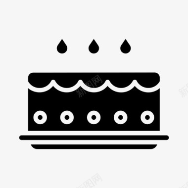 蛋糕庆典活动图标图标