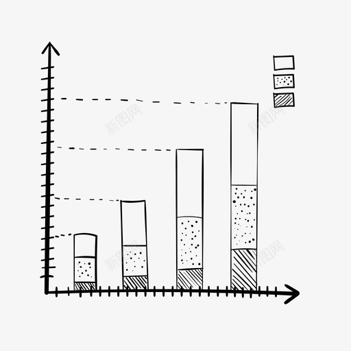 图表分析状态图标svg_新图网 https://ixintu.com 分析 图表 状态