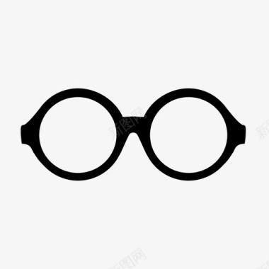 眼镜眼睛时尚图标图标