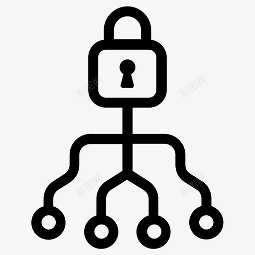 安全数字锁图标svg_新图网 https://ixintu.com 安全 技术 数字 锁